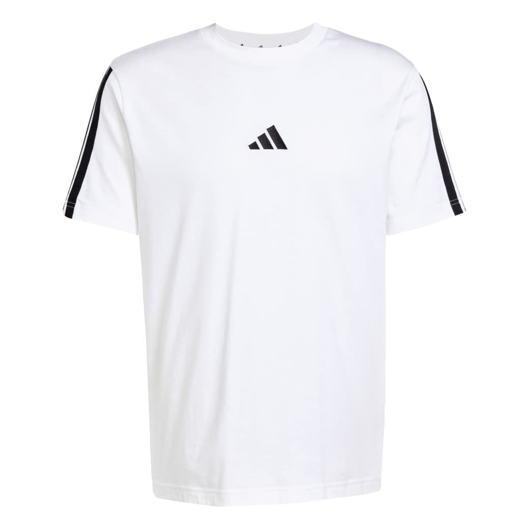 Adidas Camiseta JW1952 M 3 STRIPES WhiteBlack Algodao -2-